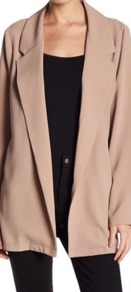 lush crepe blazer